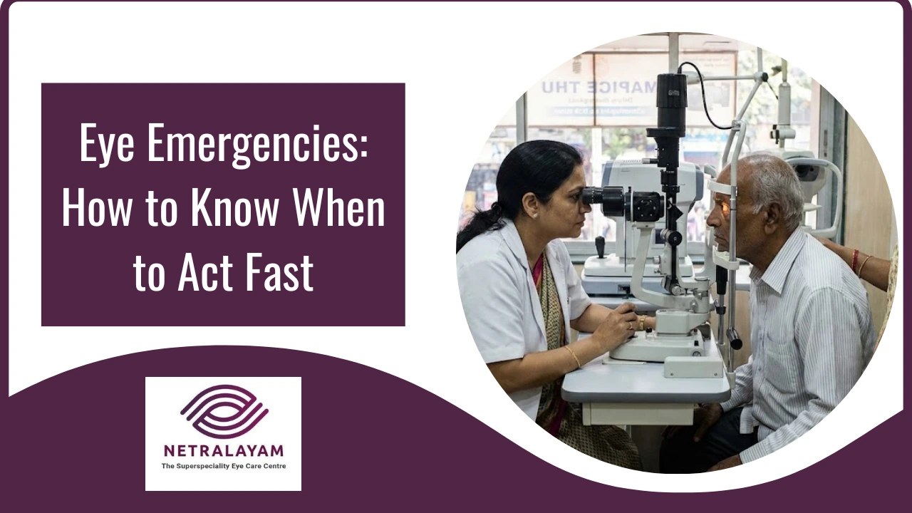 Eye Emergencies: How to Know When to Act Fast